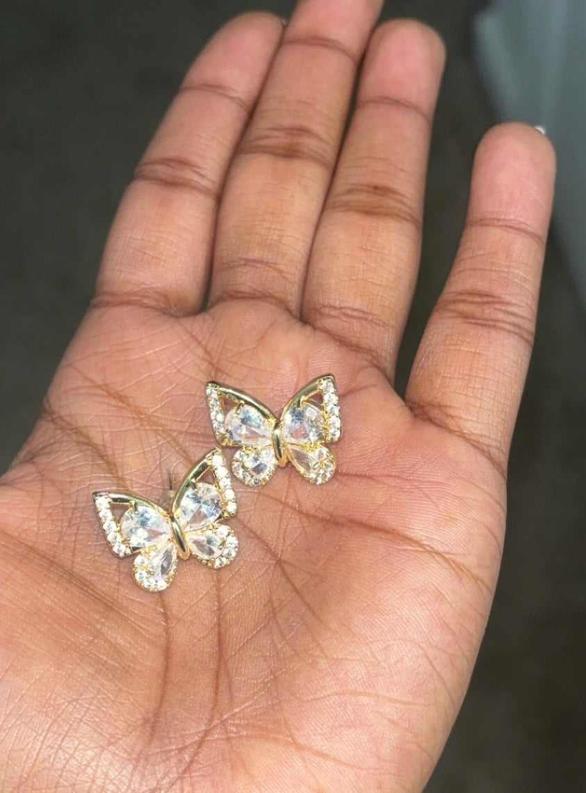 Beatrice Butterfly Earrings