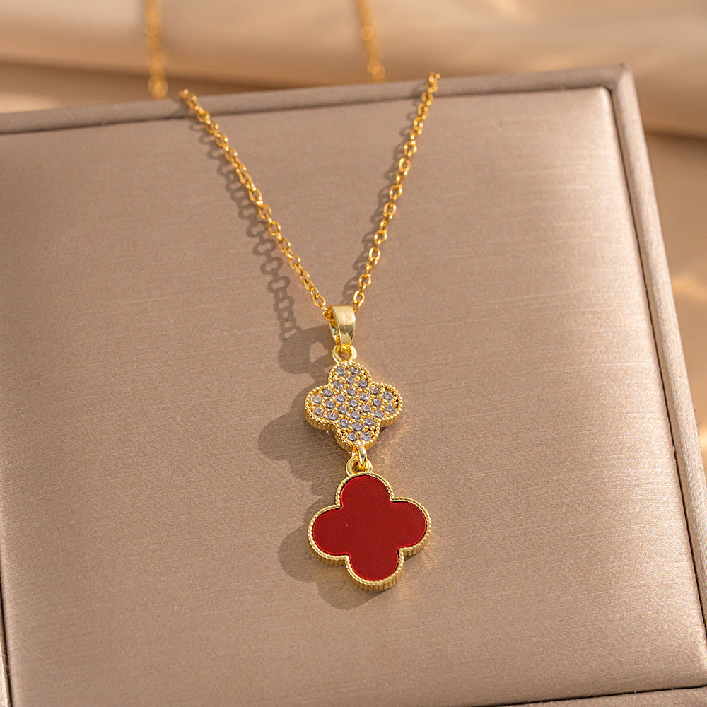 Persephone Clover Necklaces