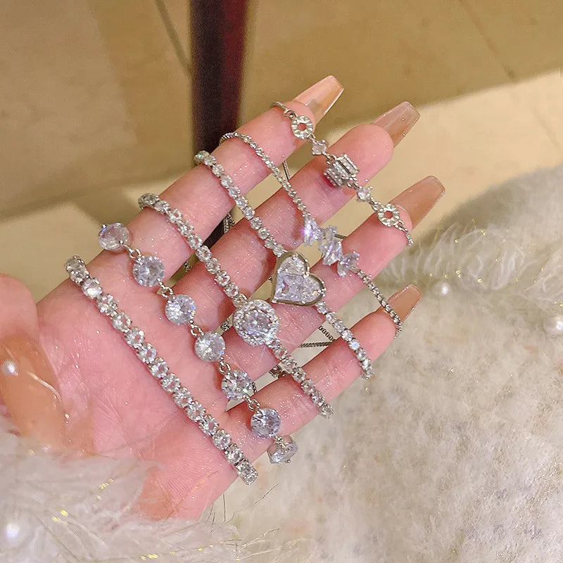 Heart shaped Bow Knot bracelet